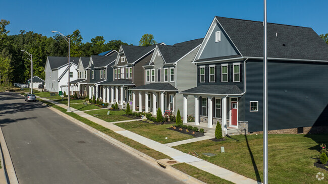 New developments are being constructed in Jahnke.