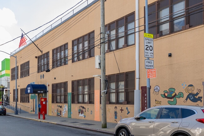 PS 65Q has 390 students in grades PK, K-5.