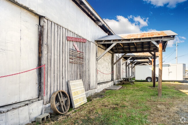 Explore the rich history of Hughesville's tobacco warehouses.