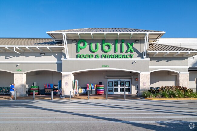 Publix is a stones throw away from the Arbel neighborhood in the Center of Bonita Springs plaza