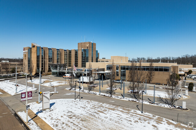 Methodist North Hospital is about a 10 minute drive from Millington.