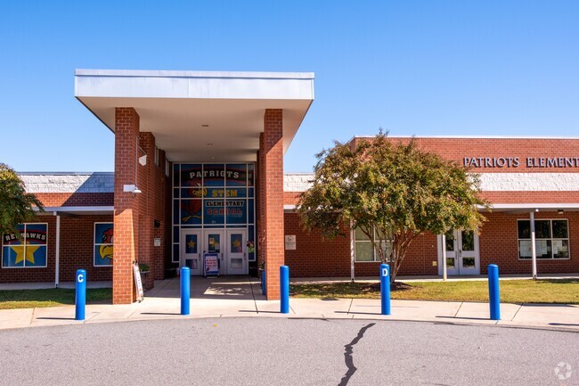 Patriots Elementary School serves students in the Outlying Cabarrus County community.