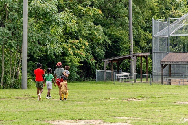 A local family is spending the afternoon together at Blackwell Park.