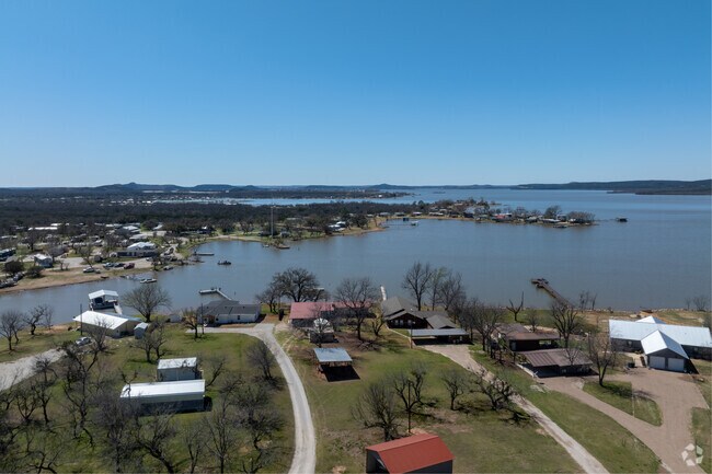 King Possum Lake offers a peaceful retreat near Graham.