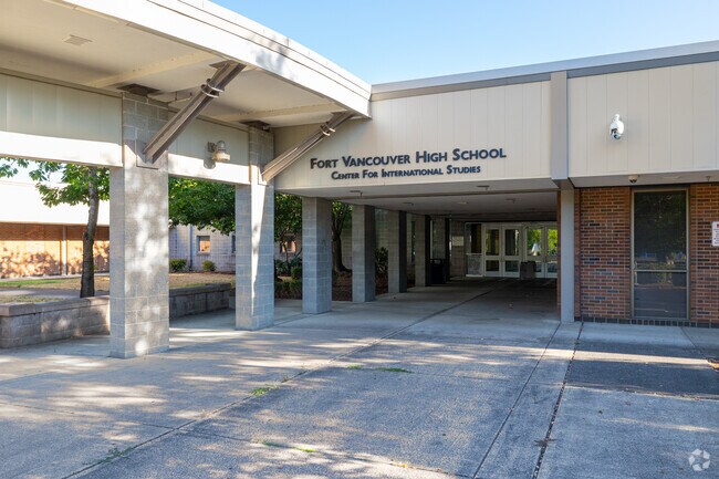 Fort Vancouver High School educates youth close to Fourth Plain Village.