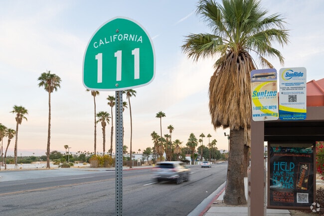 Get around the valley conveniently on the SunLine with stops in Midtown Palm Springs.
