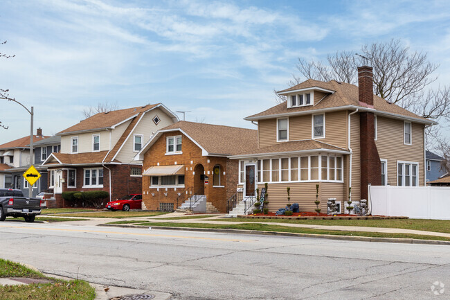Maywood has a variety of home styles like bungalows and cape cods.