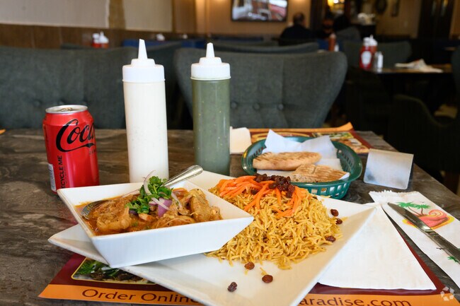 Outstanding Afghan and Mediterranean food can be found at Kabab Paradise in Lake Hiawatha.