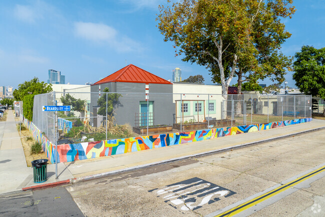 Perkins Elementary School is fenced and kept secure.