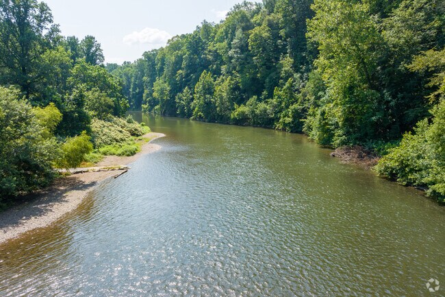 The Schuylkill River is a place to cast a line or take a boat near Fox Chase.