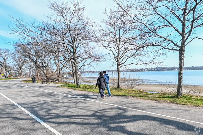 Brooklyn-Queens Greenway System offers residents miles of biking trails.