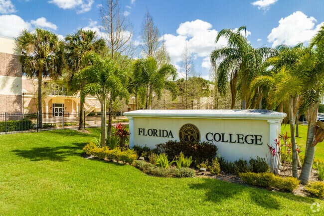 The Florida College is centrally located  in the Temple Terrace neighborhood.