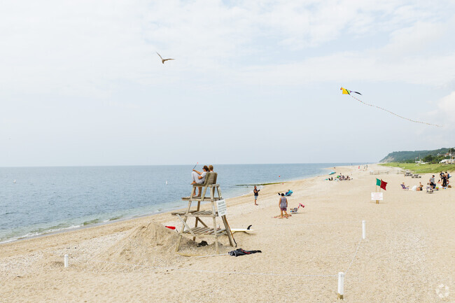 Cedar Beach is a public beach on the North Shore of Long Island, near Terryville.