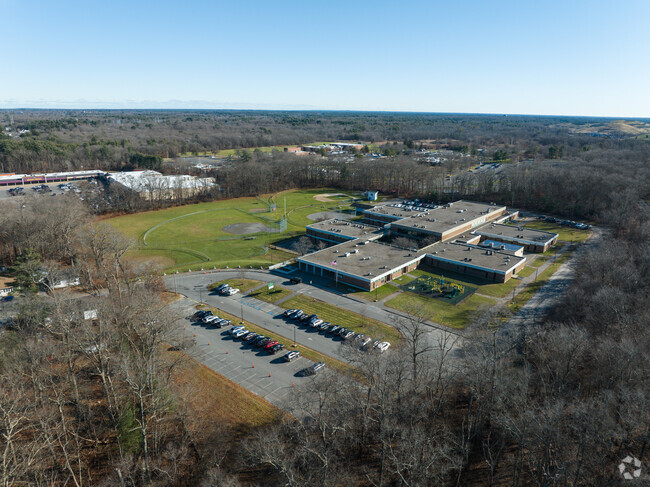Downey Elementary School in Brockton received a C- in the academic category from Niche.