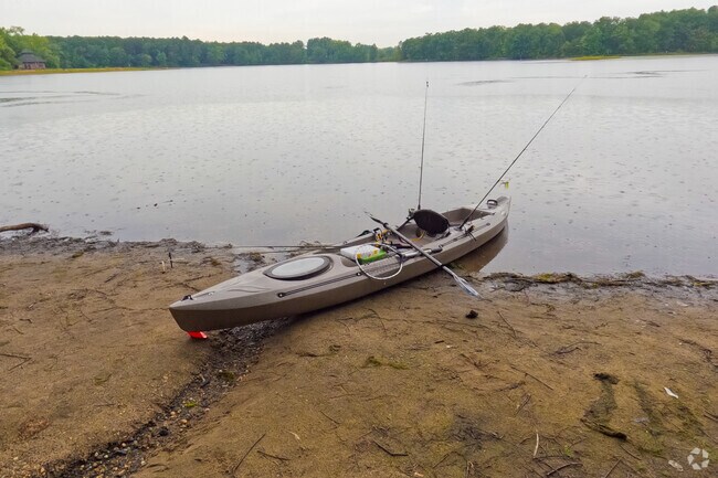 Kayak lovers can enjoy a smooth ride at Five Mile Pond Park.