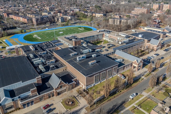 Hartford Public High School in Hartford, Connecticut.