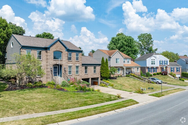 New traditional homes in Colerain are great for a suburban lifestyle.