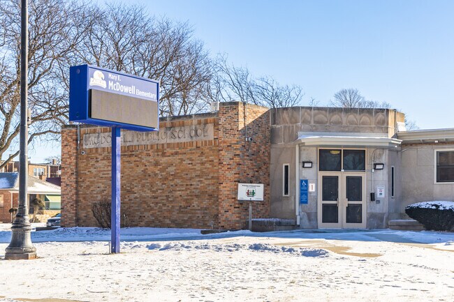 McDowell Elementary School is located in Calumet Heights.
