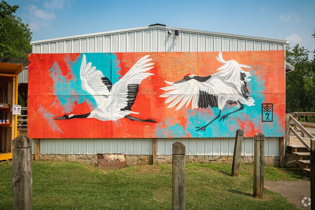 Artwork can be found all over Clifton Hills.