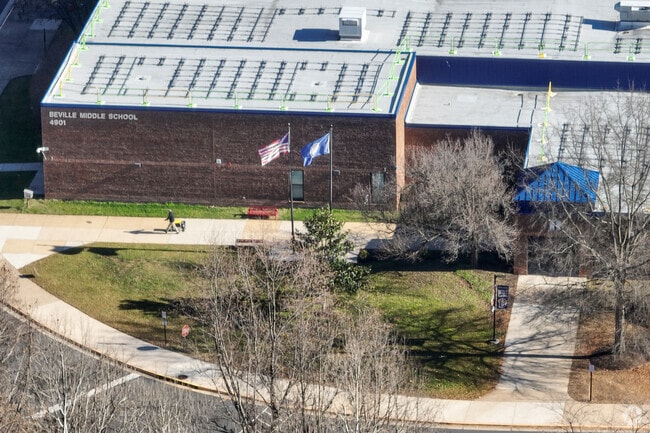 Stuart M. Belville Middle School serves students in Prince William County, MD.