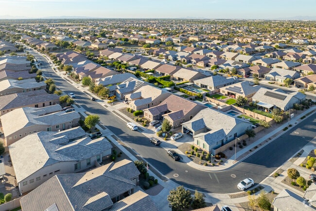 New communities in Queen Creek are more common than older, established neighborhoods.