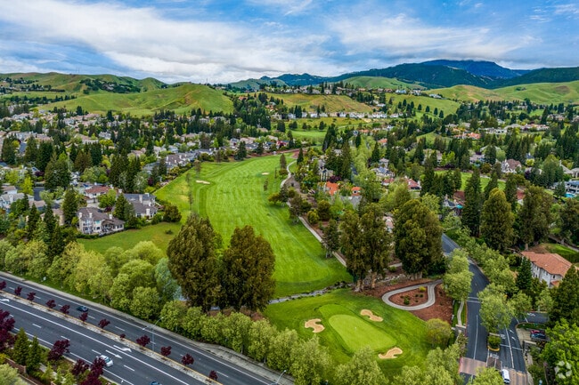 There is a beautiful country club located inside of Blackhawk.