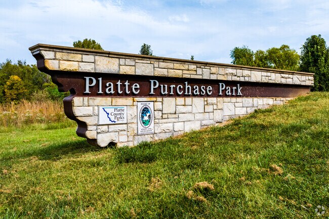 Platte Purchase Park is a great place to watch the kids' baseball games.