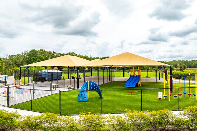 SAMS has a shaded play area for students.