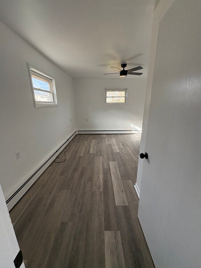 Spacious bedroom with plenty of closet space