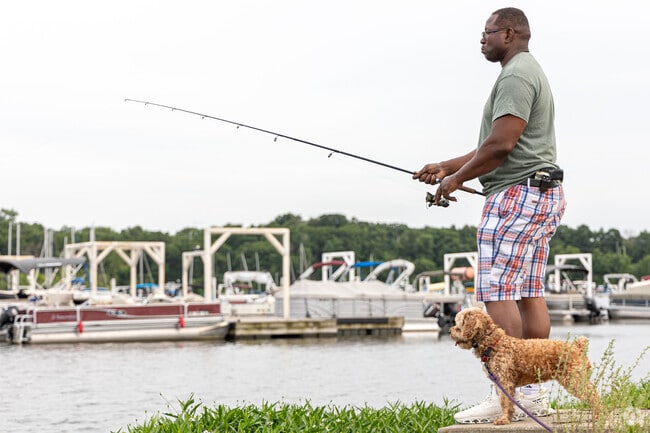Longview Lake County Park is popular fishing destination among locals.