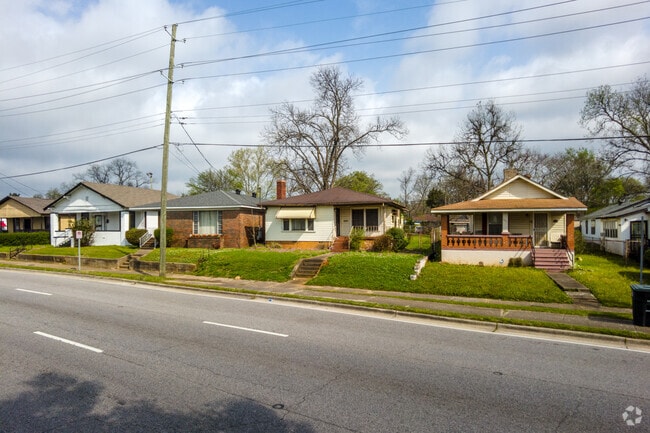 Tuxedo neighborhood offers charming homes that are typically built close together.