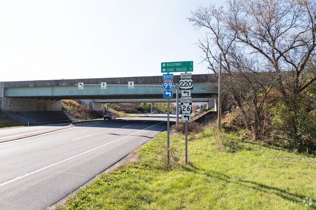 Having I-99 so close is a great feature to quickly get around the college state area of PA.