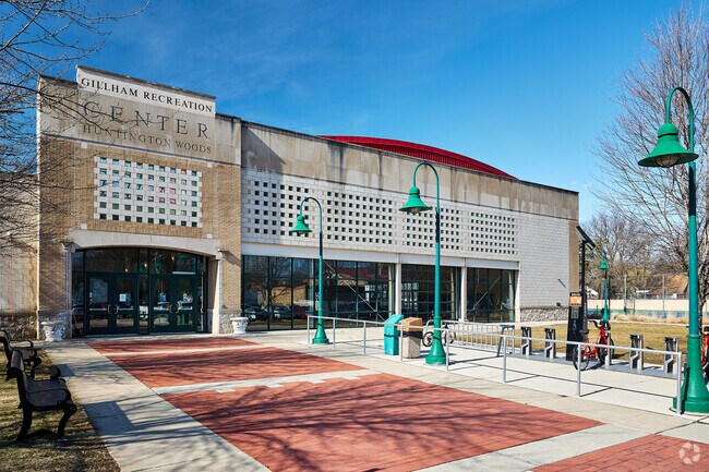 The Gilham Recreation Center is located in Huntington Woods.