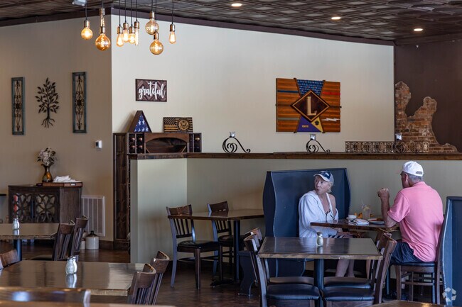 Murphy locals enjoy delicious food at Legends Steakhouse.