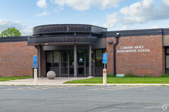 Bloomfield's Carmen Arace School is two schools in one, younger students attend the Intermediate School and older students attend the Middle School.