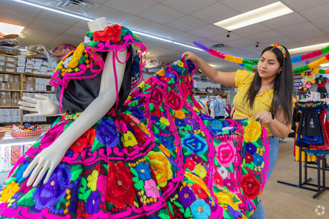 Folkloricos & Mas in South Houston is the go-to spot to traditional Mexican clothing.
