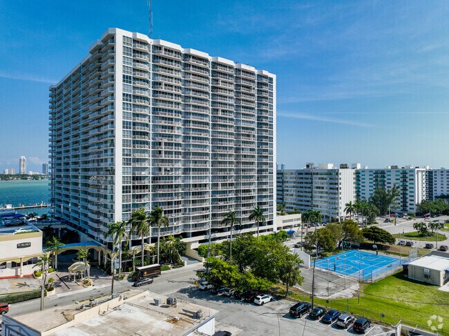 Grand View Palace Condominium is place with history in Treasure Island with its own marina.
