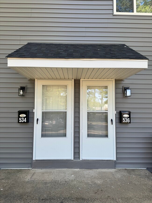 Separate entrances