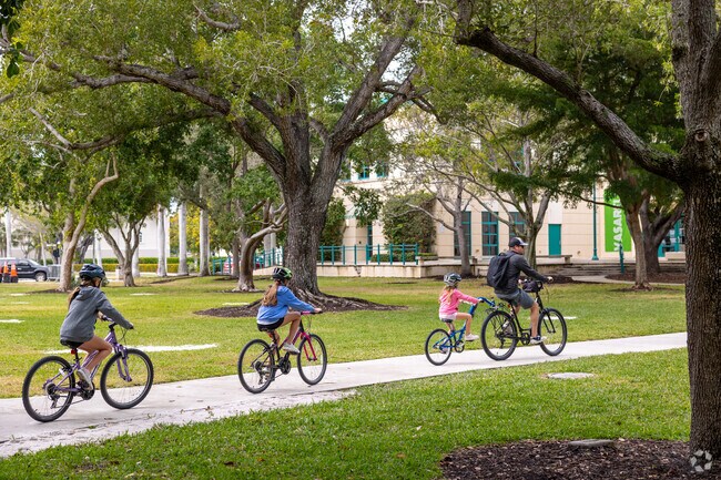 Bikers are a common sight throughout Old Naples.