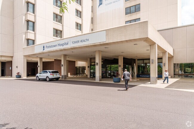 Pottstown Hospital is a major healthcare center serving people in East Coventry.