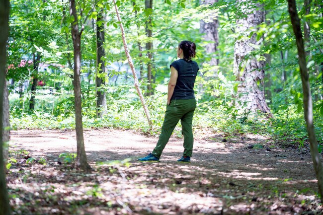 The expansive Duke Forest surrounds the West Durham on 2 sides.