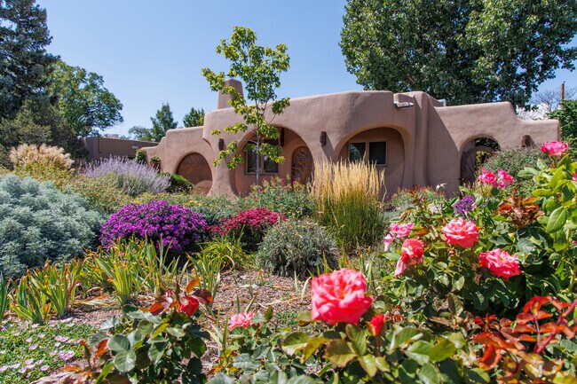 You will find many homes in San Mateo with beautiful gardens.