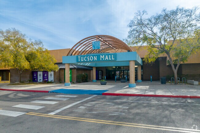 Tucson Mall offers a wide variety of stores and a large food court for locals to enjoy