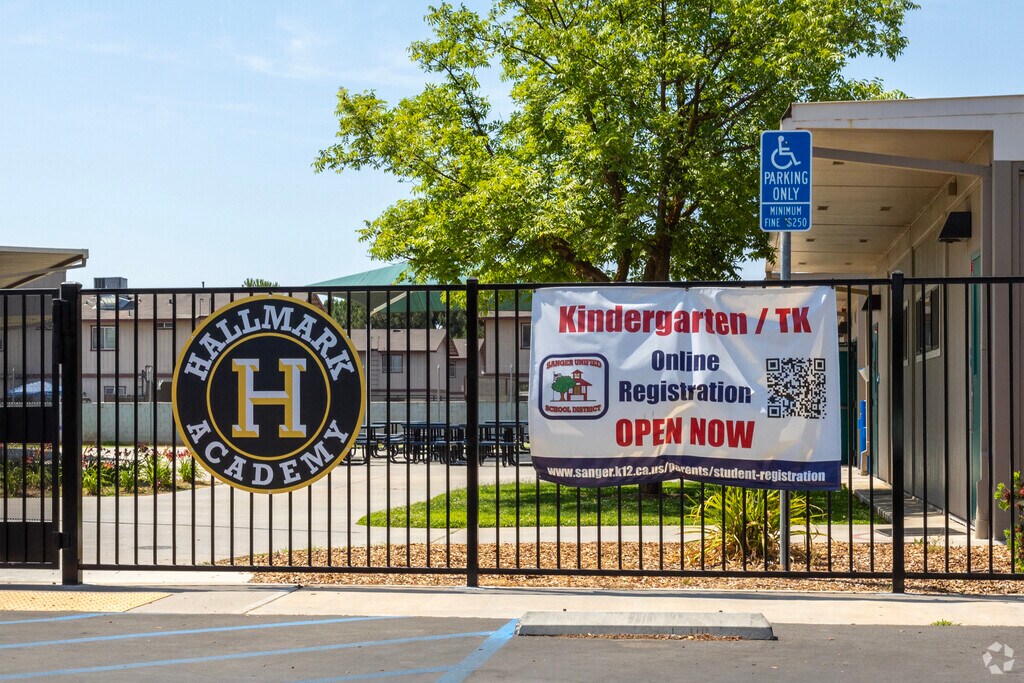Hallmark Academy is a charter school serving grades K-12 in Sanger.