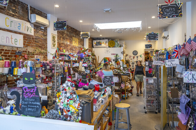 Scrap on Brookland Pkwy has fabric, beads and other creative supplies.