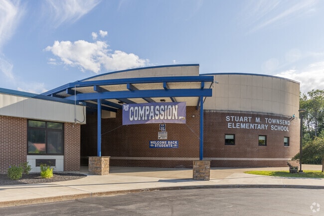 Stuart M. Townsend Middle School at 27 Hyland Dr, Lake Luzerne, NY 12846.