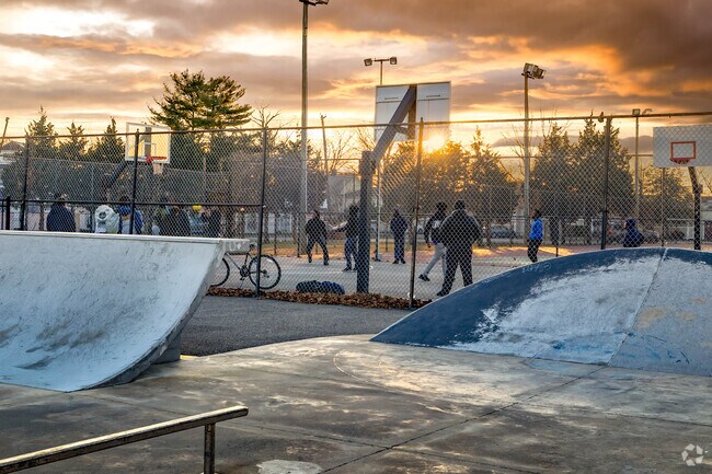 Kennedy Memorial Park in Hempstead offers alot including basketball and a skate park.