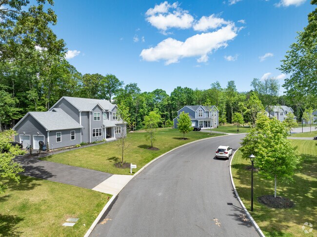 There are gorgeous colonial homes on tree lined streets in Gordon heights.