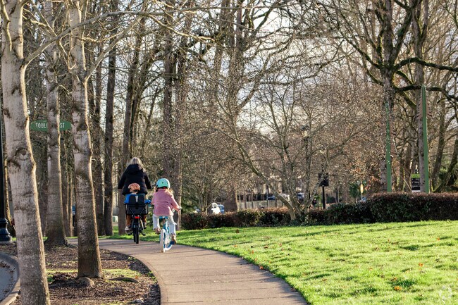 Take your kids for a bike ride in Tranquil Park, one of the many gemstones of Wilsonville.