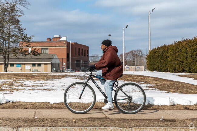 Biking is a great way to get around in Bowers.